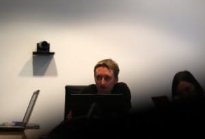 Alastair chairing the session